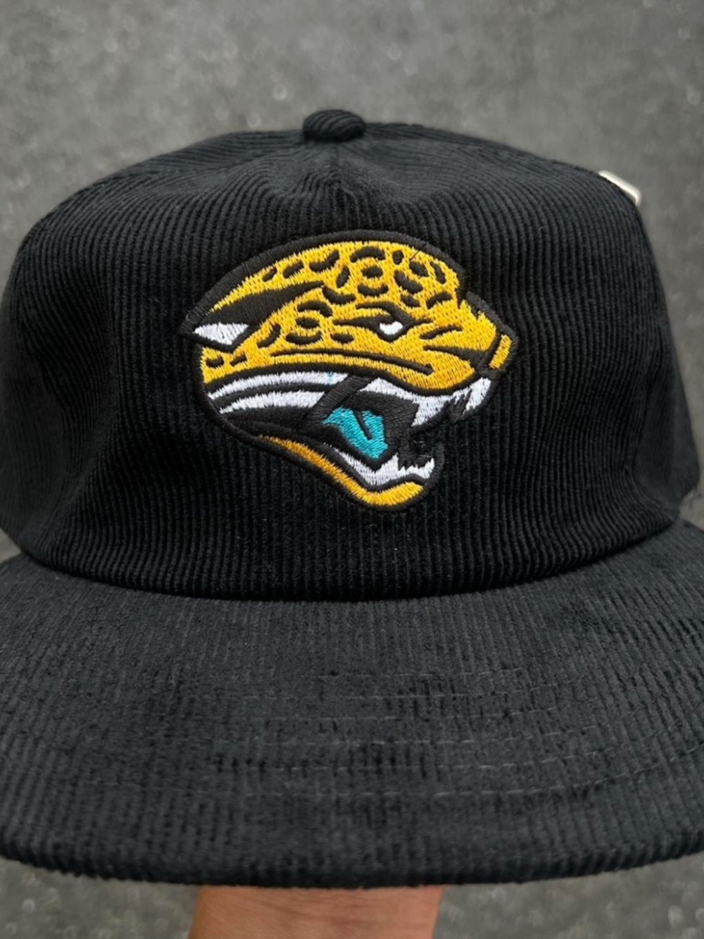 Embroidered Jacksonville Jaguars Corduroy SnapBack